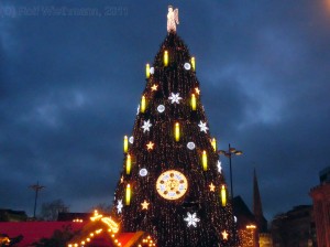 Weihnachtsbaum 2011 mit Meisterschale