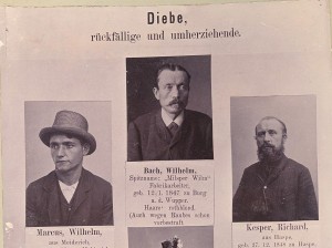 Verbrecher-Album für den westlichen Industriebezirk von G. Meyer (Polizei-Inspector in Hagen i. W.), 1893